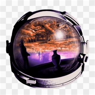 The Reality Roulette - Transparent Astronaut Helmet Png, Png Download