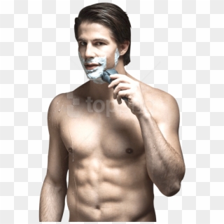 Download Man Using Beard Shaver Png Images Background - Braun Clean Shave, Transparent Png