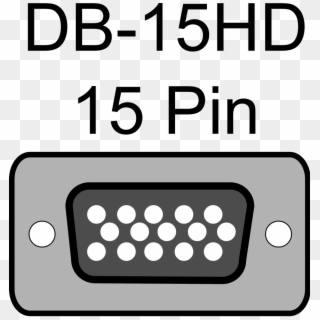 How To Set Use Db15 Hd Svg Vector, HD Png Download
