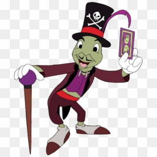 Clip Art Freeuse At Getdrawings Com Free For Personal - Jiminy Cricket Dr Facilier, HD Png Download