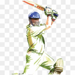 Cricket Clipart Cricket Ball - Cricket Player Image Png, Transparent Png