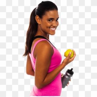 Fitness Girl Png - Girl Exercise Png, Transparent Png