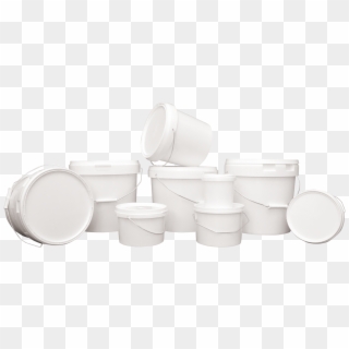 Hdpe Packages Injection Molded Plastic Buckets In Capacities - Toilet Paper, HD Png Download