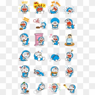 Download Doraemon Stickers Line Png Image With No Background - Stickers De Doraemon, Transparent Png