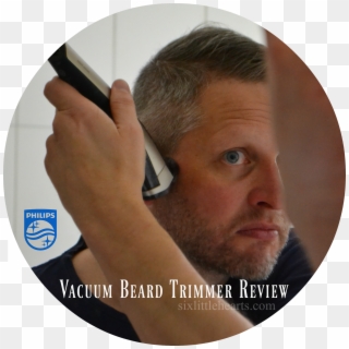 Philips Series 7000 Vacuum Beard Trimmer Review - Philips, HD Png Download