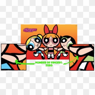 Not Everyone's Favourite Power Puff Girls Close Up - Powerpuff Girls With Hands, HD Png Download