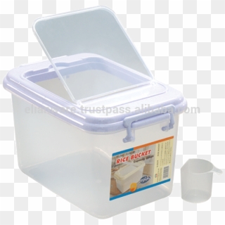 10 Kg Plastic Rice Bucket - Box, HD Png Download