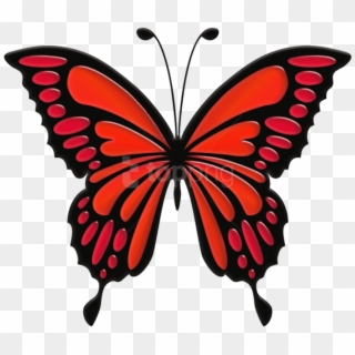 Free Png Download Red Butterfly Clipart Png Photo Png - Butterfly Clipart, Transparent Png