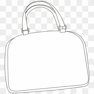 Bag Clip Art At Clker Com Vector Ⓒ - White Bag Vector Png, Transparent Png