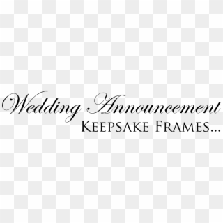 Website Titles Keepsake Frames - Exclusively Weddings, HD Png Download
