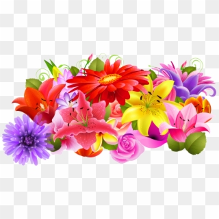 Floral Decor Png Clipart - Free Floral Decoration Clip Art, Transparent Png