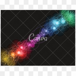 Abstract Lights Background - Canva, HD Png Download
