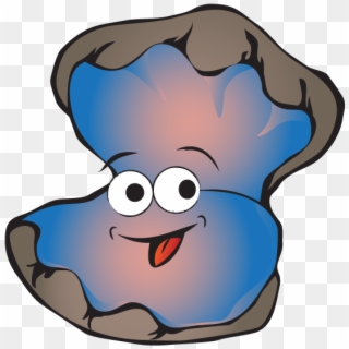 Clam - Cartoon Open Clam, HD Png Download