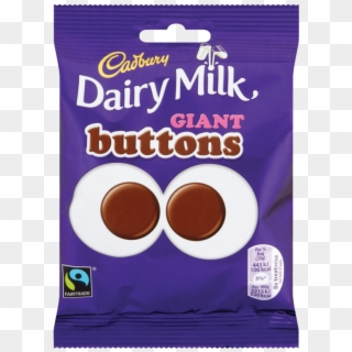 Dairymilk Giant Buttons - Caramel, HD Png Download