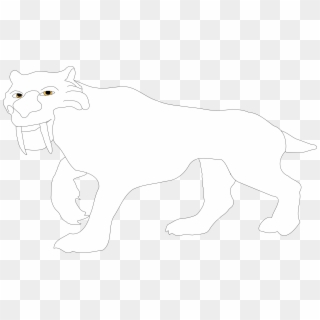 This Free Icons Png Design Of Saber-tooth, Transparent Png