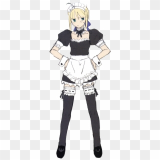 Maid Png Picture - Saber Maid, Transparent Png
