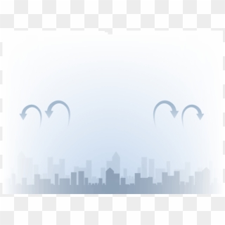 Warmer Air Layer - Skyline, HD Png Download