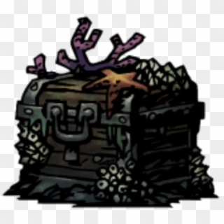 Barnacle Crusted Chest - Darkest Dungeon Cove Curios, HD Png Download