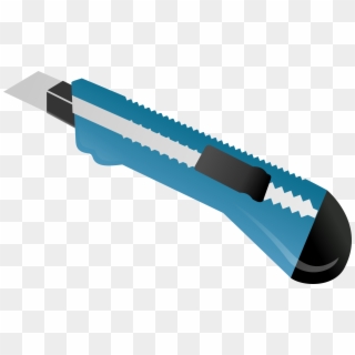 Knife Utility Knives Hand Tool Cutting Tool - Utility Knife Clipart, HD Png Download