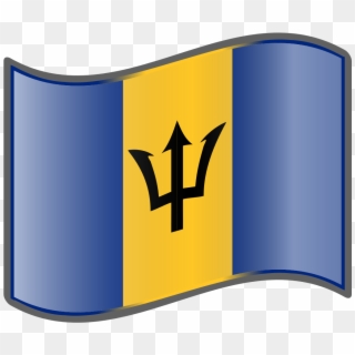 Barbados National Flag - Barbados Flag, HD Png Download