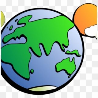 Animated Globe Clipart Free Earth And Globe Clipart - Earth And Space Clip Art, HD Png Download