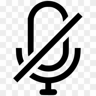 Microphone Off Svg Png Icon Free Download - Microphone Mute Transparent, Png Download