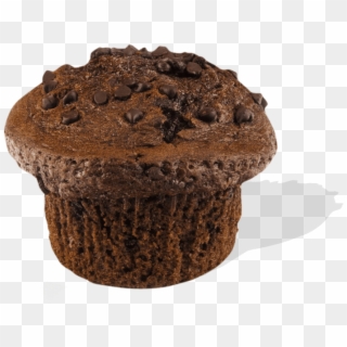 Double Choc Mega Muffin - Balfours Muffins, HD Png Download