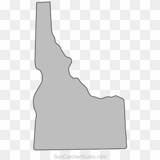 Map Outline, State Outline, Wood Crafts, Diy Crafts, - Idaho State Outline Png, Transparent Png