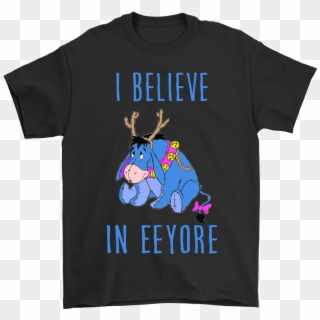 I Believe In Eeyore Winnie The Pooh Shirts - Mickey Mouse Darth Vader Shirts, HD Png Download