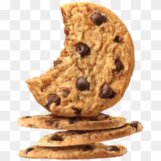 Chocolate Chip Cookie Png - Bitten Chocolate Chip Cookie Png, Transparent Png
