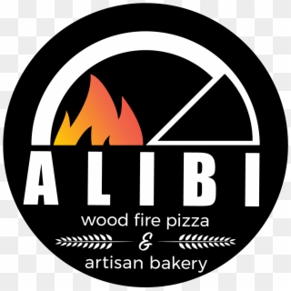 Alibi Wood Fire Logo - Circle, HD Png Download