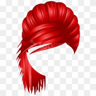 Free Png Nyc Party Pulled Back Hair Red Png - Transparent Red Hair Clipart, Png Download
