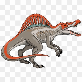 Spinosaurus Jurassic World Evolution Jurassic Park - Jurassic World Evolution Spinosaurus, HD Png Download