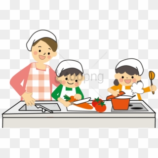 Free Png Download Miraculous Kitchen - Kids Cooking Clipart, Transparent Png