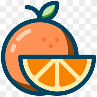 Orange Juice Computer Icons Fruit Tangerine - Tangerine Clip Art, HD Png Download