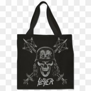 Matte Wermacht Skull Black Tote - Slayer, HD Png Download