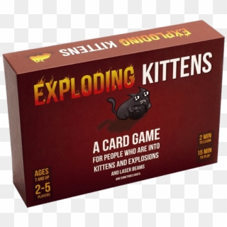 Exploding Kittens Card Game - Exploding Kittens Target, HD Png Download