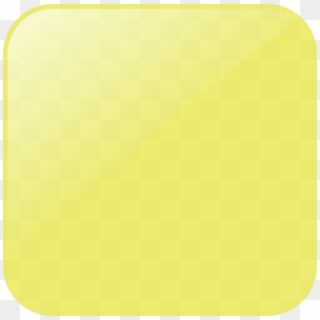 Blank Light Yellow Button Svg Clip Arts 600 X 597 Px, HD Png Download