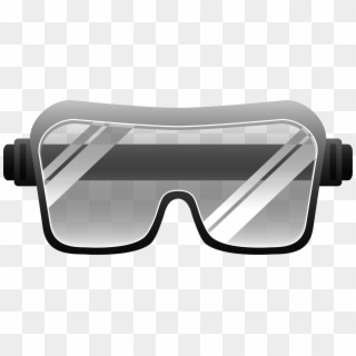 Science Goggles Clipart Black And White - Goggles Clipart Transparent Background, HD Png Download