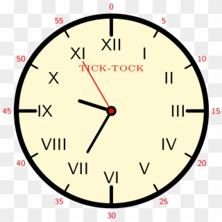 Result - Analogue Clock With Roman Numerals, HD Png Download