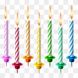 Free Png Download Birthday Candles Png Images Background - Birthday Candle Clip Art, Transparent Png