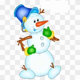 Christmas Clip Art Of Snowman - Snowman, HD Png Download