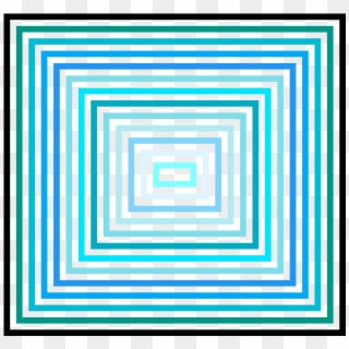 Never Ending Blue Square - De Young Museum Frank Stella, HD Png Download