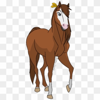 Horse Clipart Spirit - Anime Horse Drawing, HD Png Download