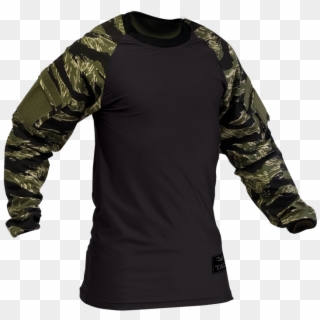 Valken V Tac Zulu Combat Shirt Tiger Stripe , Png Download, Transparent Png