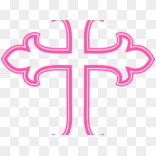 Pink Cross Png - Cross Clipart Black And White Png, Transparent Png
