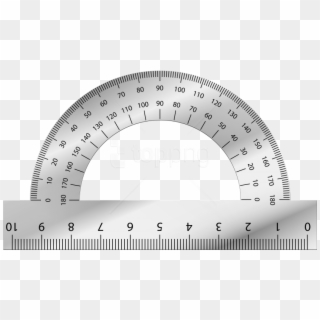 Free Png Protractor Png Images Transparent - Protractor Png, Png Download