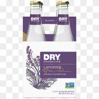 Dry® Sparkling Soda Bottles - Dry Soda Lavender, HD Png Download