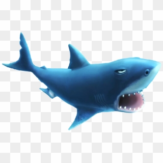 Great White Shark Birth - Hungry Shark Evo Png, Transparent Png