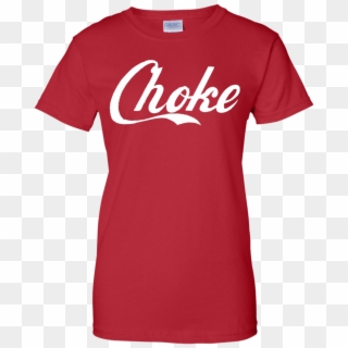 Image 1024px Choke Shirt, Choke Logo Coca Cola T Shirts, - T Shirt Bass, HD Png Download